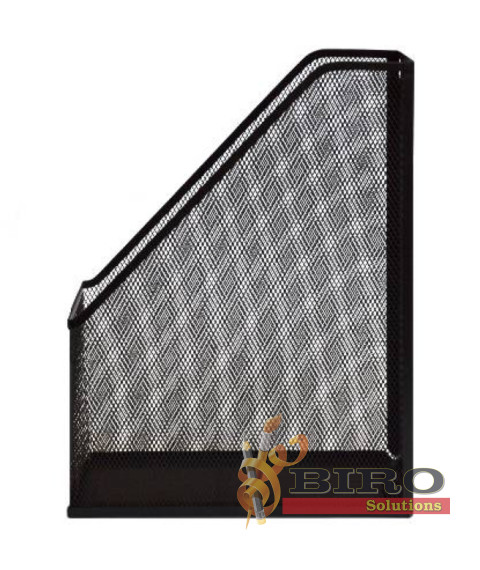 Boxa verticala din metal, tip plasa, neagra